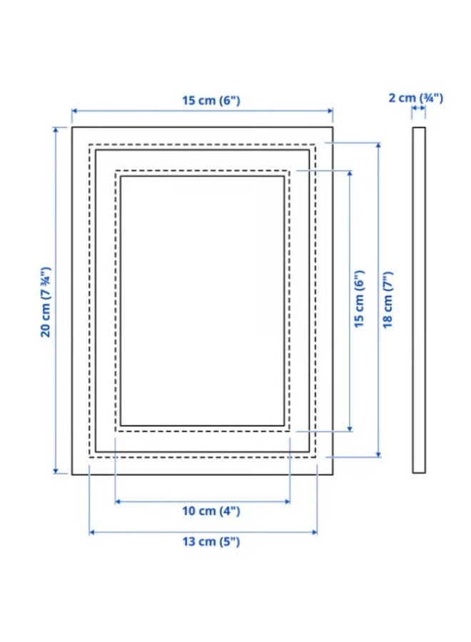 Frame, gold-colour, 13x18 cm - Image 4